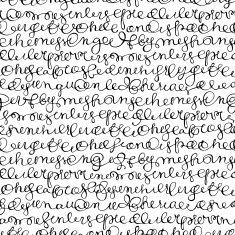 Seamless texture with hand writing abstract text N3