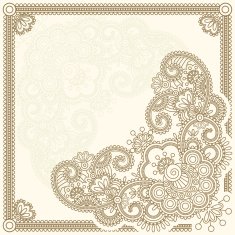 Mehndi flower