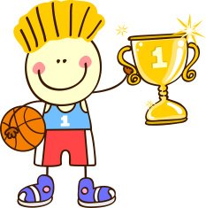 basketball player with cup N2