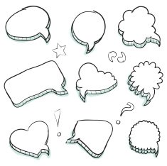 Speech bubbles N53