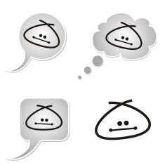 Blank Expression Smiley Series