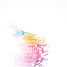 abstract colorful wave check pattern technology background N3