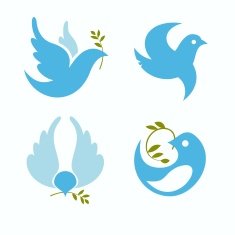 symbols dove of peace