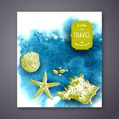 Seashells banner N2