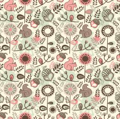 Seamless forest pattern N11