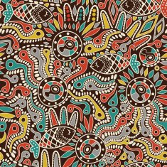 Ethnic seamless pattern N37