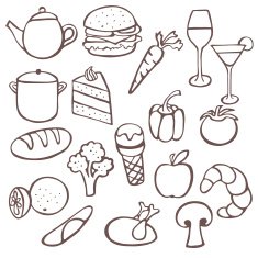 food doodles N11