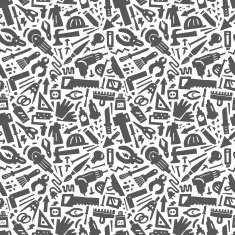 repair working tools - seamless background