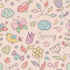 Seamless Floral Pattern N382