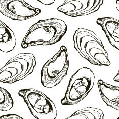 Oysters pattern