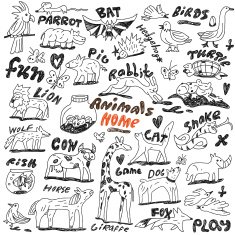 animals - doodles N2