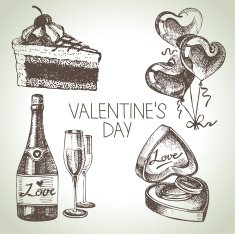 Set of Valentine's Day N3