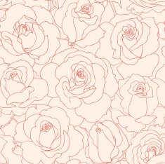 Seamless roses N3