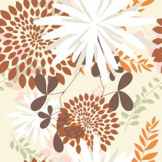 Seamless floral background N73