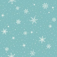 Seamless Snowflake Pattern N3
