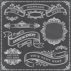 Chalkboard Elements Set