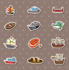 boat stickers N3