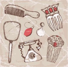 Vintage beauty salon N2