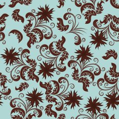 Seamless floral background N80