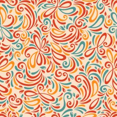 Chic vector seamless patterns (tiling) N5