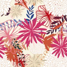 Seamless floral background N83
