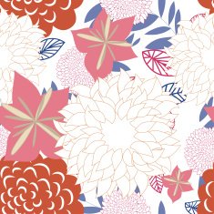 Seamless floral background N84