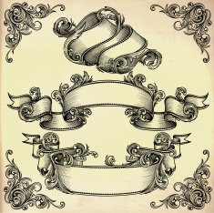Vintage ribbons N15