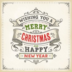 Hand Drawn Christmas Card N29
