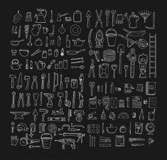 Big household objects set N2