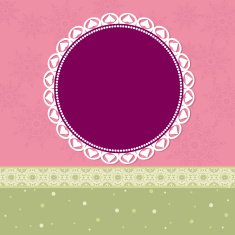 nice design frame with arabesques N2