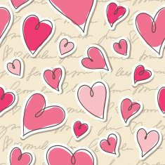 pattern of hearts vector eps 10 N2