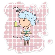 Girl in the shower N2