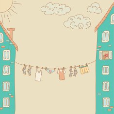 clothesline doodle N8