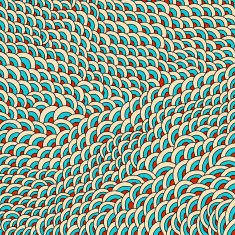 Abstract doodle pattern N14