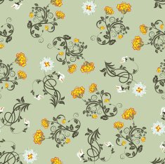 Seamless Floral Pattern N425