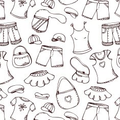 Summer fashion pattern