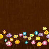 Floral background N163