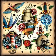 Tattoo set