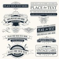 vintage labels N11