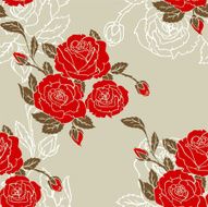 Roses Seamless PAttern N9