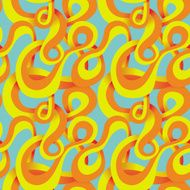 crazy vector seamless pattern