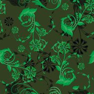 Seamless Floral Pattern N431