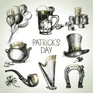 St Patrick's Day set N6