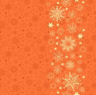 Golden Stars Ornament and Seamless Pattern Set