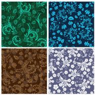 Seamless Floral Pattern N433