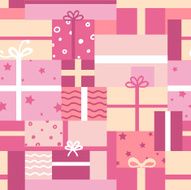Gift boxes seamless pattern N2