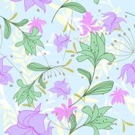 Seamless floral background N98