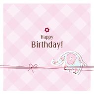 Birthday card with copy space N8