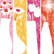Flower Vases Set - EPS8