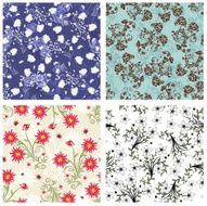 Seamless floral pattern set N22